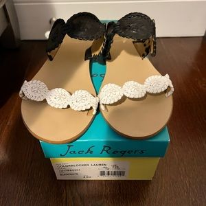 Jack Rogers colorblocked sandals